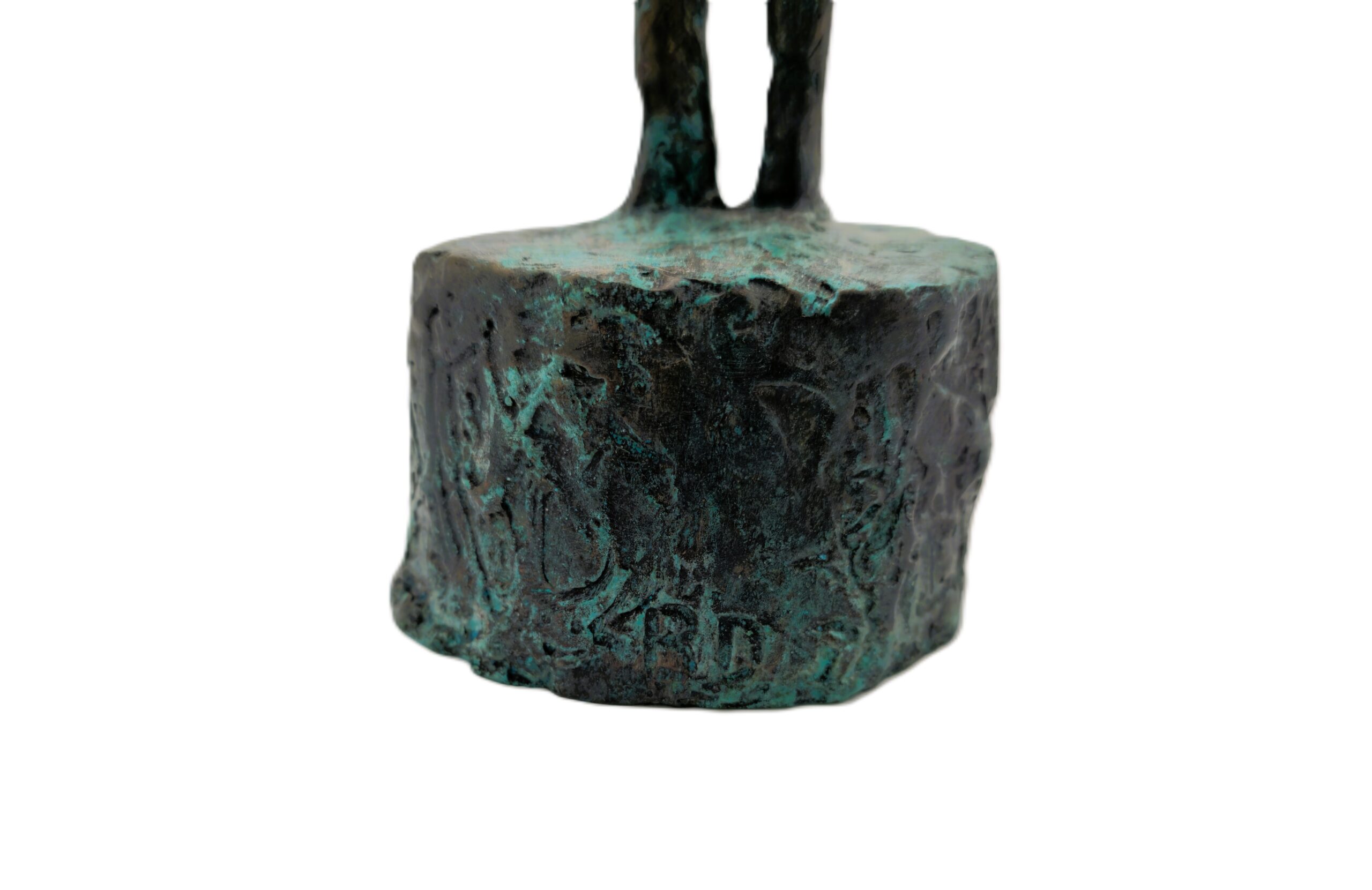 Homme qui chavire - Falling Man 38cm - Kunstwerk in de stijl van Alberto Giacometti – door Meestervervalser Robert Driessen - Afbeelding 6