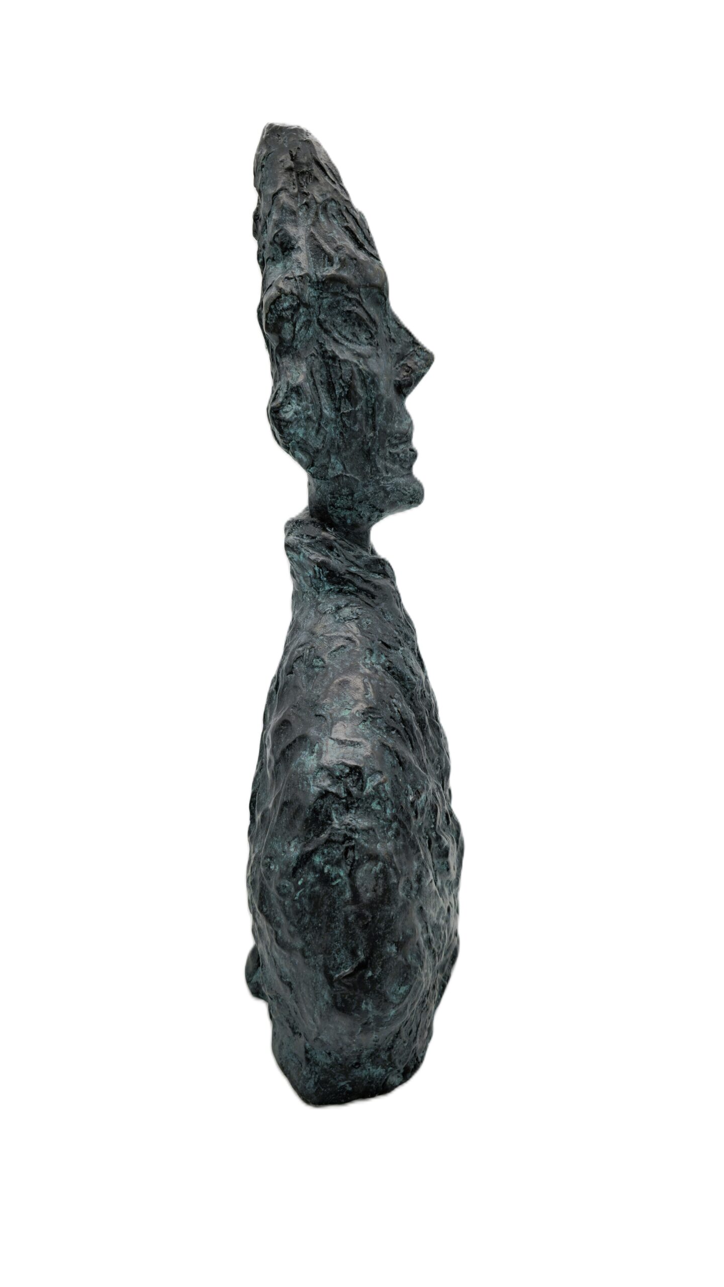 Buste de Diego 40cm – Kunstwerk in de stijl van Alberto Giacometti – door Meestervervalser Robert Driessen - Afbeelding 2