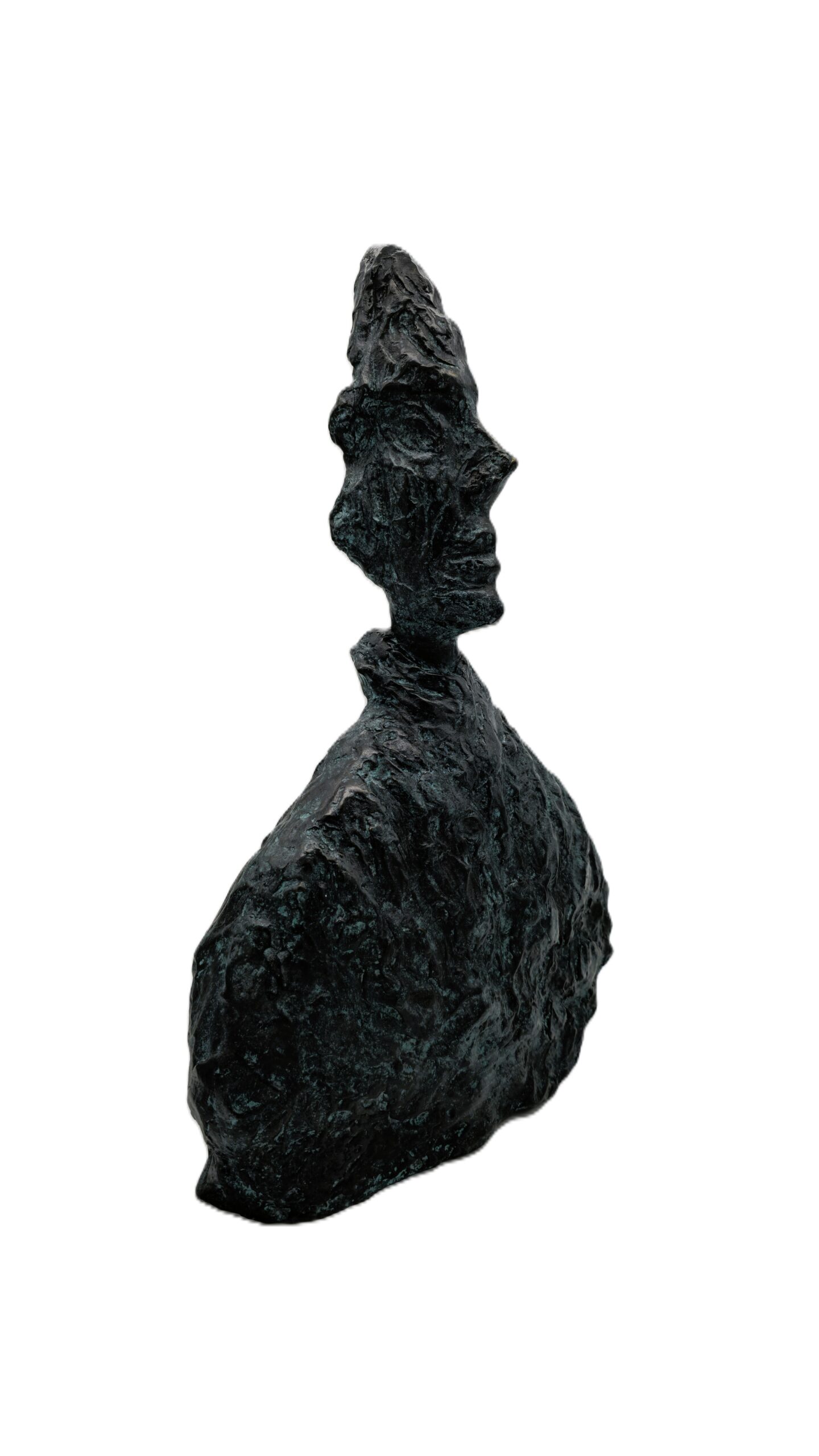 Buste de Diego 40cm – Kunstwerk in de stijl van Alberto Giacometti – door Meestervervalser Robert Driessen - Afbeelding 6